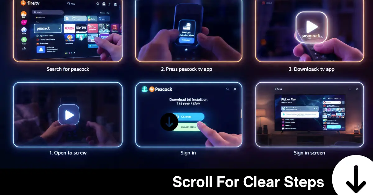 Peacock TV Activation Example